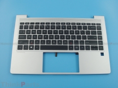 New/Original HP ProBook 640 G8 14.0" Palmrest Keyboard Bezel Top Case US BL M21668-001