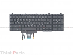New/Original Dell Latitude 5500 5510 15.6" UK Backlit Dual Point Keyboard 0THDMY