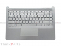 New/Original HP 14-CF 14-CR 14-DK 14.0" Palmrest Keyboard Bezel US Non backlit L48648-001