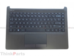 New/Original HP 14-CF 14-CR 14-DK 14.0" Palmrest Keyboard Bezel US Backlit L24817-001