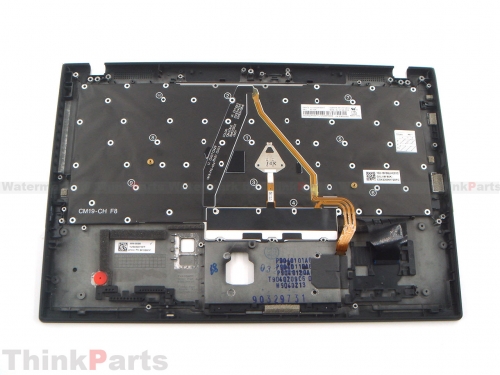 Lenovo ThinkPad X1 Carbon Gen 8 Palmrest Keyboard Latin Spanish