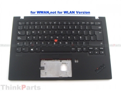 New/Original Lenovo ThinkPad X1 Carbon Gen 8th Palmrest Keyboard Latin Spanish WWAN 5M10Z27549