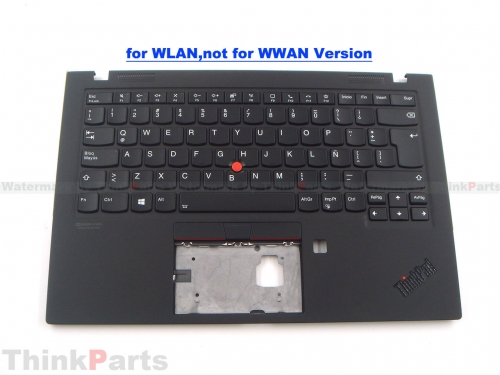 New/Original Lenovo ThinkPad X1 Carbon Gen 8 Palmrest Keyboard Latin Spanish WLAN 5M10Z27477