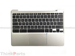 New/Original HP Chromebook 11 G5 11.6" Palmrest Keyboard Bezel US Non backlit 900818-001 Silver