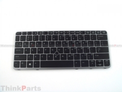 New/Original HP Elitebook 725 820 G2 12.5" US Backlit Keyboard with Dual Point 776452-001