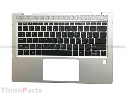 New/Original HP Elitebook x360 735 830 G5 G6 13.3" Palmrest Bezel US Backlit Keyboard Silver L56442-001