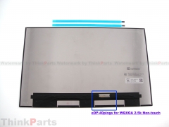 New/Original Lenovo ThinkPad E16 Gen 1 2 Lcd Screen WQXGA 2.5k Non-Touch eDP-40pings 5D10V82423