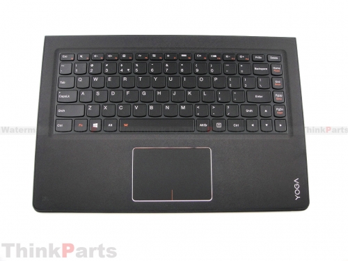 New/Original Lenovo ideapad Yoga 900-13ISK Palmrest Keyboard Bezel US Backlit 5CB0K48464