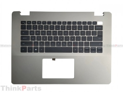 New/Original Dell Vostro 3400 3401 14.0" Palmrest Keyboard Bezel US Backlit with USB-C Silver 0CX6T3