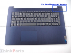 New/Original Lenovo ideapad 3-17ADA05 3-17IML05 17.3" Palmrest Keyboard Bezel US Non-fingerprint Blue 5CB0X56775