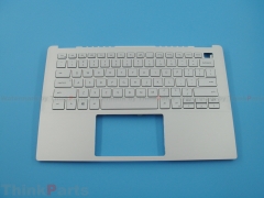 New/Original Dell Inspiron 5390 5391 13.3" Palmrest Keyboard Bezel US Backlit 0R18HX Silver