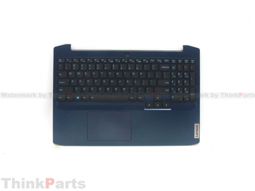 New/Original Lenovo ideapad Gaming 3-15IMH05 15.6" Palmrest Keyboard Bezel US Backlit Blue 5CB0Z20927