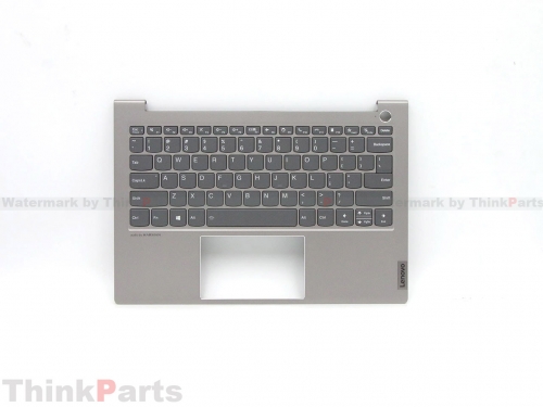 New/Original Lenovo ThinkBook 13s G2 ITL 13.3" Palmrest Keyboard Bezel US Backlit Gray 5CB1B02454