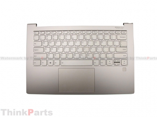 New/Original Lenovo ideapad Yoga C940-14IIL Palmrest Keyboard Bezel US Backlit Keyboard Gold 5CB0U44271