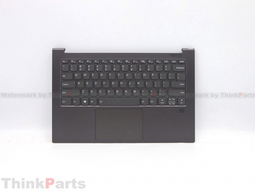 New/Original Lenovo ideapad Yoga C940-14IIL Palmrest Keyboard Bezel US Backlit Gray 5CB0U44246
