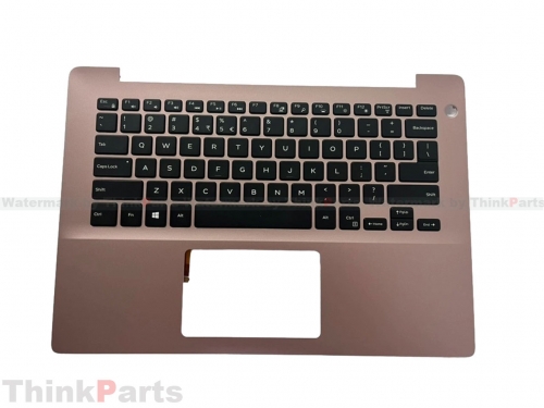 New/Original DELL Inspiron 5480 5485 5488 14.0" Palmrest Bezel US Backlit Keyboard Pink 030PJW