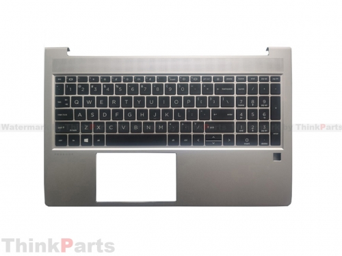New/Original HP ProBook 450 455 G8 15.6" Palmrest Keyboard Bezel US Non backlit M21740-001