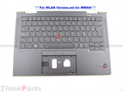 New/Original Lenovo ThinkPad X1 Yoga Gen 8 8th Palmrest Keyboard Bezel Latin Spanish 5M11H62301