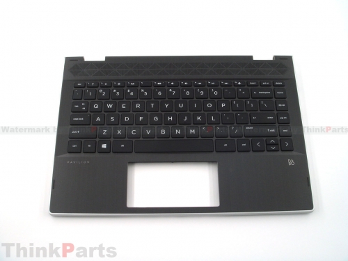 New/Original HP Pavilion x360 14-CD 14.0" Palmrest Keyboard Bezel US Non backlit L18947-001