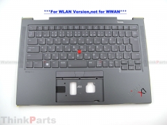 New/Original Lenovo ThinkPad X1 Yoga Gen 8 Palmrest Keyboard Bezel Latin Japanese 5M11H62294