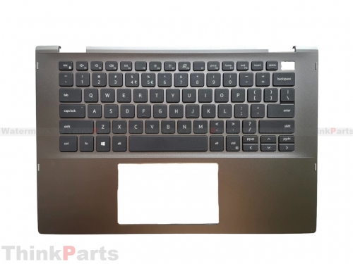 New/Original Dell Inspiron 5400 5406 2in1 14.0" Palmrest Keyboard Bezel US Non backlit Gray 0X46H3