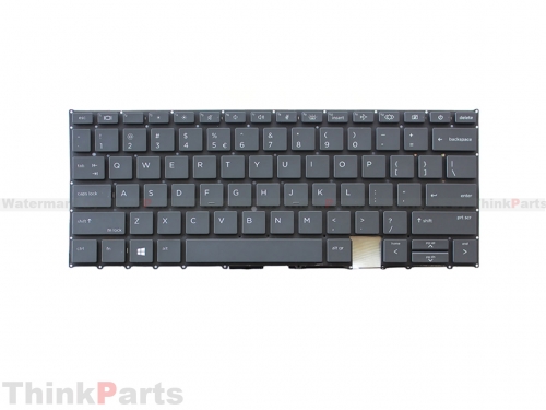 New/Original HP Elitebook x360 1030 G7 G8 13.3" US-English Backlit Keyboard Black
