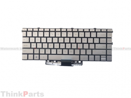 New/Original HP Envy x360 15-EW 15-EY 15.6" US-English Backlit keyboard Silver TPN-C157