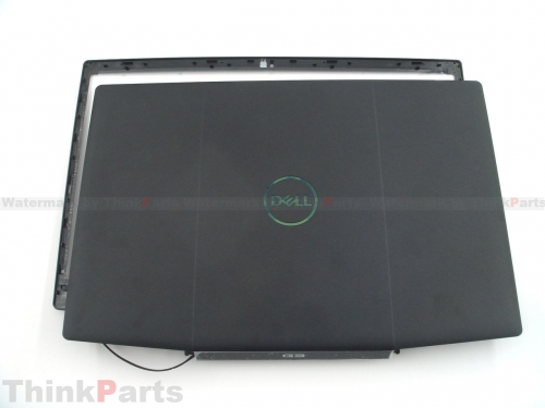 New/Original Dell G3 15 3590 3500 Lcd Cover&Hinges with Antenna and Bezel Black Blue Logo 0747KP / 07MD2F
