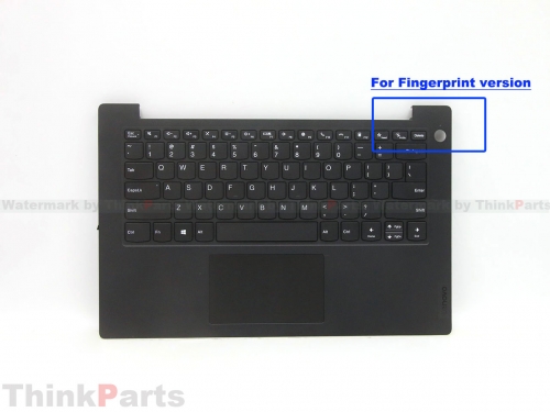 New/Original Lenovo K14 14.0" Palmrest Keyboard Bezel US Non-Backlit for fingerprint Black 5M11F24182