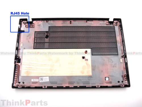 New/Original Lenovo ThinkPad L14 Gen 3 14.0" Base Cover Lower Case with RJ45 Hole 5CB1J18128