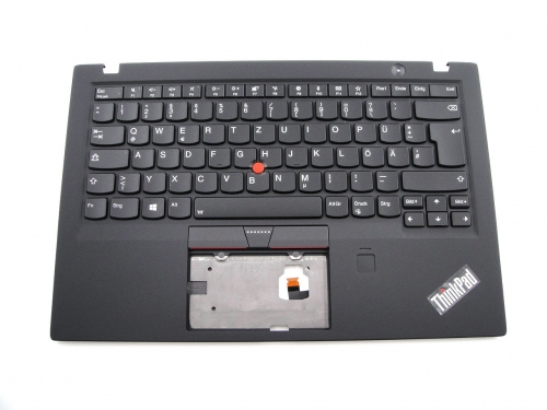 New/Original Lenovo ThinkPad X1 Carbon 5th Gen 14.0" Palmrest Keyboard Bezel German Black 01LX513 