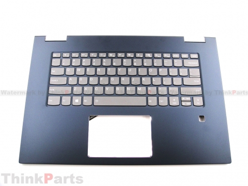 New/Original Lenovo Yoga 730-15IWL 15.6" Palmrest Keyboard Bezel US backlit Blue Upper case 5CB0U65209