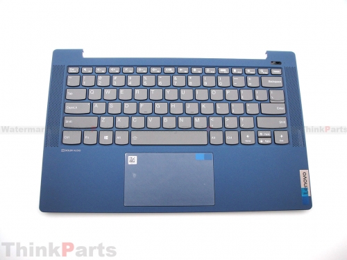 New/Original Lenovo ideapad 5-14ARE05 14.0" Palmrest Keyboard Bezel US backlit Blue 5CB1A13749