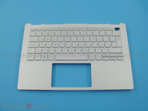 New/Original Dell Inspiron 5390 5391 13.3" Palmrest Keyboard Bezel Latin Backlit Silver 0R18HX