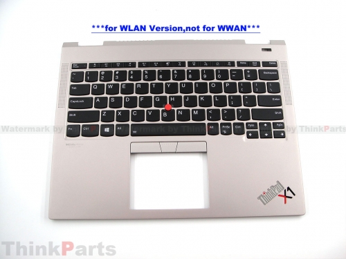 New/Original Lenovo ThinkPad X1 Titanium Palmrest Keyboard Bezel US English 14.0" WLAN 5M11B59843