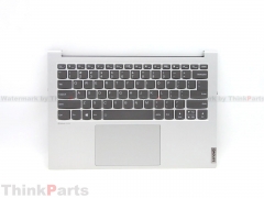 New/Original Lenovo ideapad Yoga Slim 7 Pro-14ITL5 14IUH5 14.0" Palmrest keyboard Bezel US backlit Silver 5CB0Z97383 