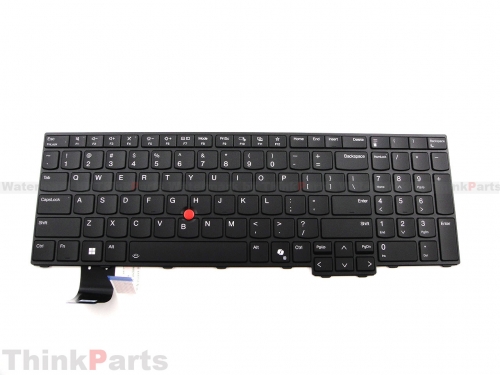 New/Original Lenovo ThinkPad T16 Gen 3 16.0" Keyboard US English Backlit Black 5N21M39604