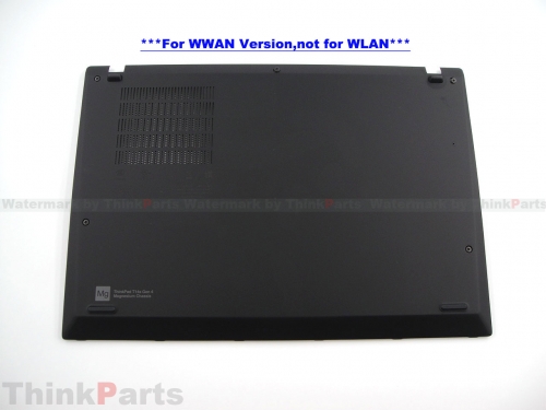 New/Original Lenovo ThinkPad T14s Gen 4 14.0" Base Cover Lower Case Black WWAN 5CB1L57627