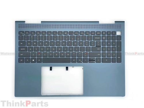 New-Original Dell Inspiron 7610 16.0" Palmrest Keyboard Bezel US Backlit for RTX 3050