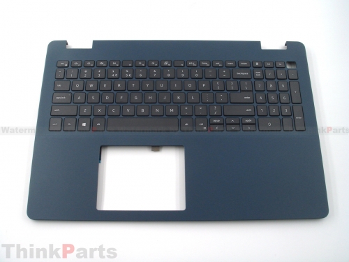 New-Original Dell Inspiron 3501 3505 Palmrest Keyboard Bezel US Non backlit Blue without USB-C 079TJR