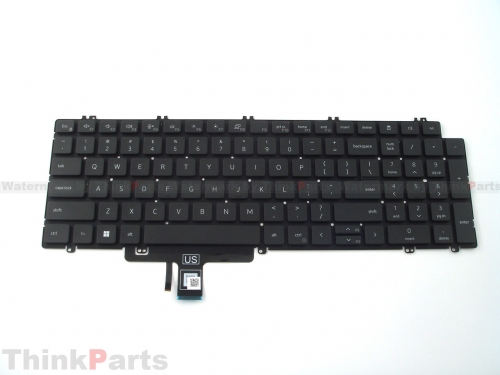 New/Original DELL Latitude 5520 5521 5530 5540 15.6" US BL Keyboard Black 0RHGTP