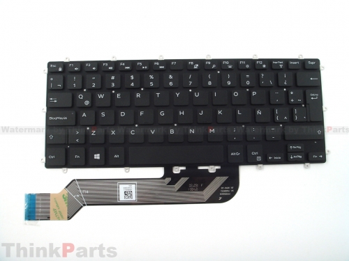 New-Original Dell Latitude 3490 14.0" Latin-Spanish Non-Backlit Keyboard Black