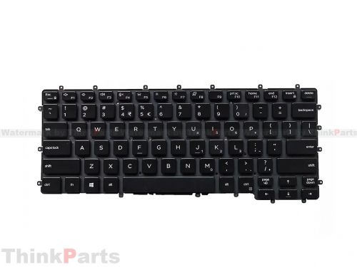 New-Original Dell Latitude 7400 9410 2-in-1 14.0" US-English Backlit Keyboard Black DLM18G1