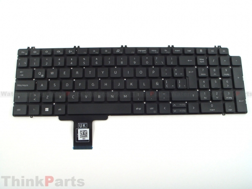 New/Original Dell Precision 7550 7560 7750 7760 Latin-Spanish Non-Backlit Keyboard 06H2H7