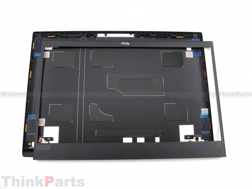 New/Original Lenovo ThinkPad E14 Lcd Cover and Front Bezel AL Metal Black 5CB0S95338