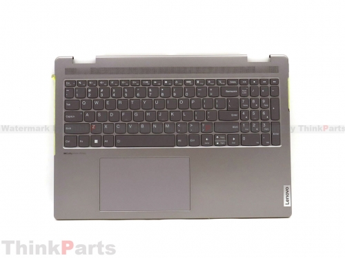 New/Original Lenovo ideapad Yoga 7 16IAP7 16IAH7 Palmrest Keyboard Bezel US backlit for Non-Fingerprint 5CB1J03987