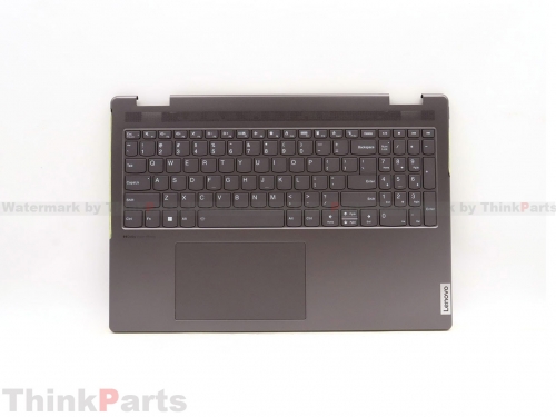 New/Original Lenovo ideapad Yoga 7 16IAH7 16IAP7 Palmrest Keyboard Bezel US Backlit for Non-Fingerprint 5CB1J04019