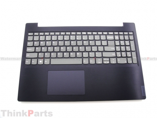 New/Original Lenovo ideapad L340-15IWL L340-15API 15.6" Palmrest Keyboard Bezel US English Abyss Blue 5CB0S16593