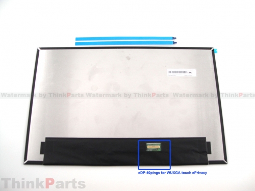 New/Original Lenovo ThinkPad T16 P16s Gen 1 2 Lcd Screen WUXGA Touch eDP 40-pings ePrivacy 100% sRGB Matte 5D10V82427