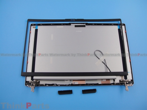 New/Original Lenovo ideapad 5-15IIL05 5-15ITL05 Lcd Cover and Front Bezel and Hinges and Strip Cover  Silver 5CB0X56072 5CB0X56071